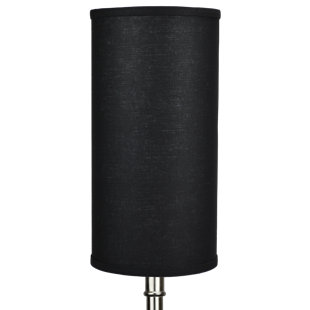 FENCHEL SHADES 16" H x 8" W Drum Lamp Shade - (Spider Attachment) in Linen