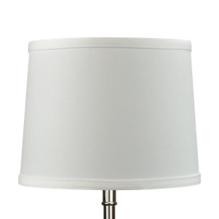 FENCHEL SHADES 7" H X 9" W Empire Lamp Shade - (Spider Attachment) In Linen