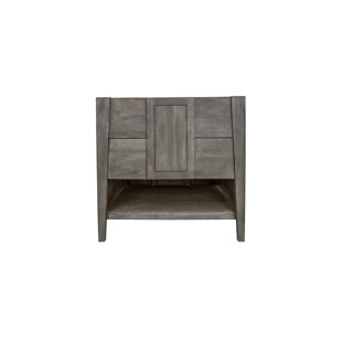 COASTALVOGUE 36" Single Bathroom Vanity Base Only in Gray