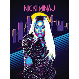 TRI-SEVEN ENTERTAINMENT Nicki Minaj On Paper Print