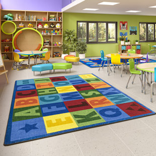 Joy Carpets Colorful Learning Educational Area Rug