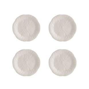 BORDALLO PINHEIRO Cabbage 7.48'' Appetizer Plate (Set of 4)