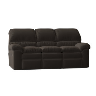 OMNIA LEATHER Catera 88'' Leather Reclining Sofa