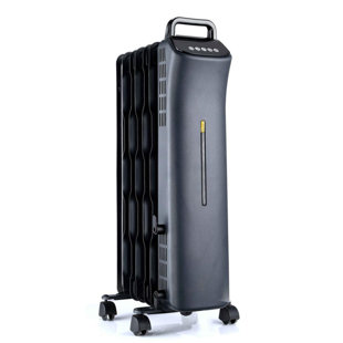 Soleil 60 Watt Watt 5118 BTU BTU Electric High Efficiency Radiator Space Heater and with Digital Display