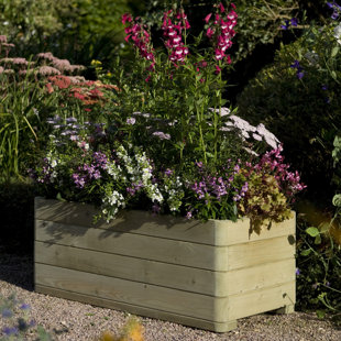 ROWLINSON Wood Planter Box