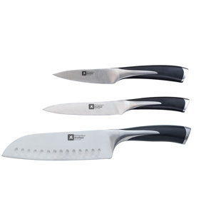 Richardson Sheffield Kyu 3 Piece High Carbon Stainless Steel Assorted Knife Set (Set of 3)