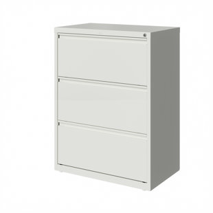 COMMCLAD 30'' Wide 3 -Drawer Steel File Cabinet