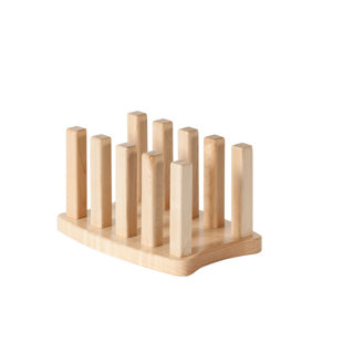 Martins Homewares Maple Wood Cutting Board Rack