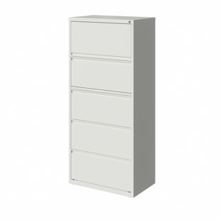 COMMCLAD 30'' Wide 5 -Drawer Steel File Cabinet