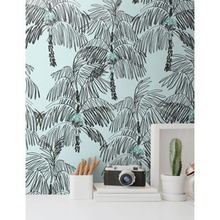 BAY ISLE HOME™ Maroney Peel & Stick Floral Roll