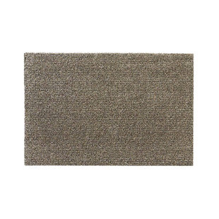PLOW & HEARTH My Mat Dirt Trapping Mud Looped Coffee Area Rug