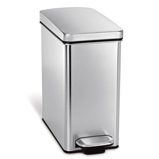 Simplehuman 10L Profile Pedal Bin, Plastic Lid