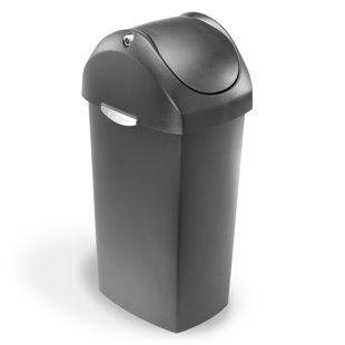 Simplehuman 60L Plastic Swing Lid Bin