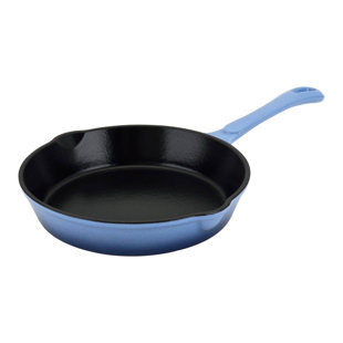 Aramco Imports Inc. Hamilton Beach Cast Iron Non Stick 8'' 1 -Piece Frying Pan