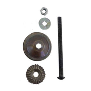SHABBY RESTORE 3.5" Knob Fitting Screw Bolt