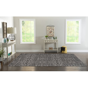 FLEUR DE LIS LIVING Kenzo Oriental Gray Area Rug