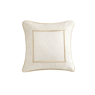 WATERFORD BEDDING Valetta Square Pillow Cover & Insert