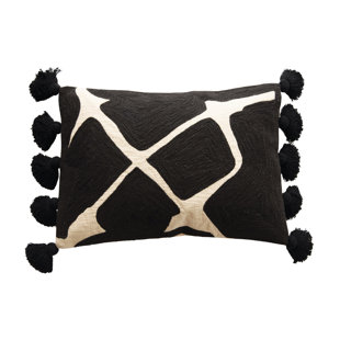 CREATIVE CO-OP Abstract Throw Pillow