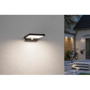 PAULMANN Solveig LED Solar Outdoor Flush Mount with Motion Sensor