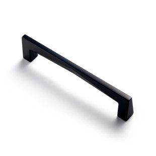 MECANS 5 1/16''Center To Center Geometric Section Matte Black Bar Pull（Set Of 6） (Set of 6)