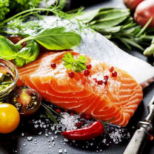 MDR TRADING INC. Salmon Treat Basic Paper Disposable Napkins (Set of 20)