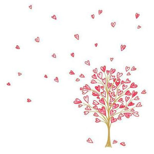 MDR TRADING INC. Love Tree Basic Paper Disposable Napkins (Set of 20)