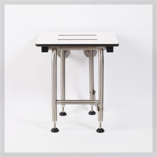 ELCOMA Folding Shower Seat / Size: 16" H x 16" W x 16" D