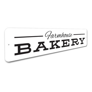 LIZTON SIGN SHOP, INC Farmhouse Bakery Aluminum Sign