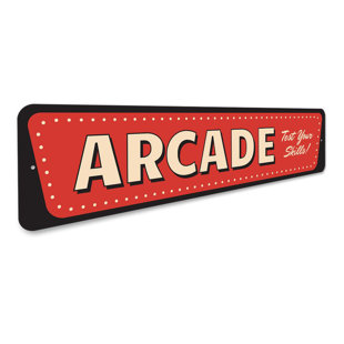 LIZTON SIGN SHOP, INC Arcade Aluminum Sign
