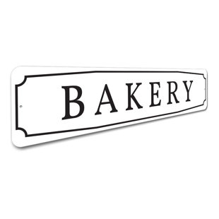 LIZTON SIGN SHOP, INC Vintage Bakery Aluminum Sign