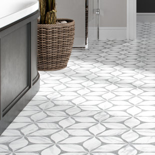 SUPREME TILE Corola 8" x 9.25" Porcelain Wall and Floor Tile