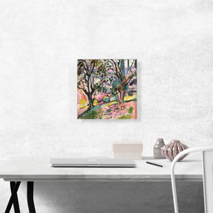 ARTCANVAS " Olive Trees At Collioure 1905 Landscape " by Henri Matisse Painting Print