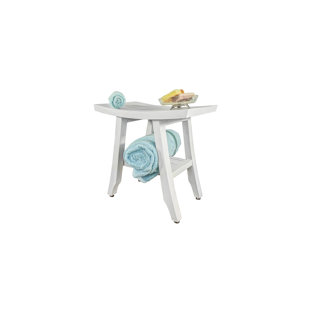 ECODECORS Satori 18'' W Teak Shower Bench