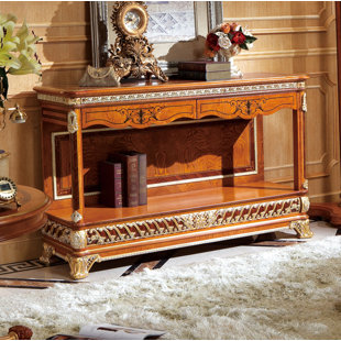 INFINITY FURNITURE IMPORT Narcissus 59.06" Solid Wood Console Table
