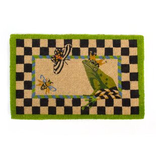 MACKENZIE-CHILDS Frog Entrance Mat