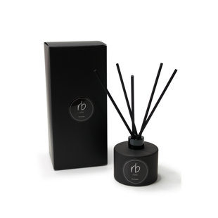 ROSBAS Reed Diffuser Set and Sticks, Scented