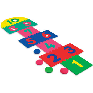 CHENILLE KRAFT COMPANY Wonderfoam Hop Scotch Puzzle Mat