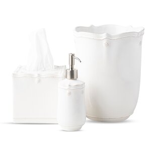 JULISKA Berry & Thread Whitewash 3 Piece Bathroom Accesory Set