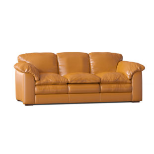 OMNIA LEATHER Oregon 92'' Leather Sofa