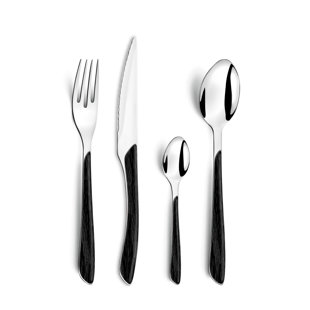 Amefa USA Corp Stainless Steel Flatware Set - Service for 6