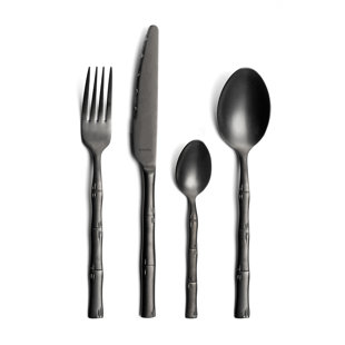 Amefa USA Corp Stainless Steel Flatware Set - Service for 4