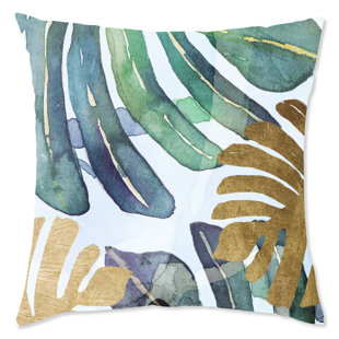 WYNWOOD STUDIO Floral Throw Pillow