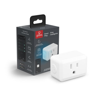 GLOBE ELECTRIC COMPANY 15 Tamper Resistant Wi-Fi Smart Plug