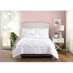 JESSICA SIMPSON HOME Jessica Simpson Ruffled Scalloped Comforter Set