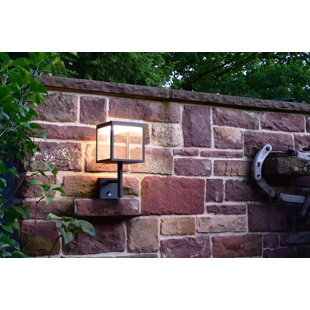DEKO LIGHT Dark Grey Integrated LED Outdoor Wall Lantern