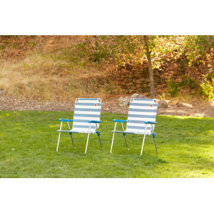 Omnicore Designs New Standard Folding Camp/Lawn Chair (2 Pack)