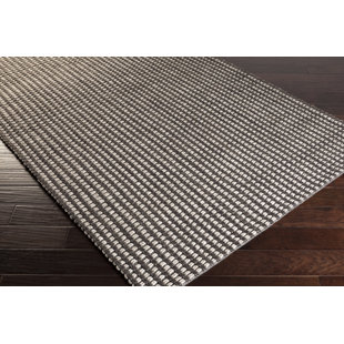 SAND & STABLE™ Laura Handmade Flatweave Wool Charcoal/Light Gray Rug