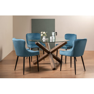 BENTLEY DESIGNS Essgruppe mit 4 Stühlen