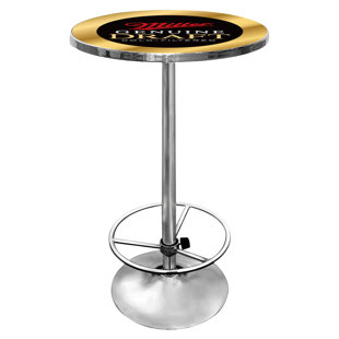 TRADEMARK GLOBAL Miller Genuine Draft Pub Table