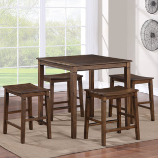 STEVE SILVER FURNITURE Albin 5 - Piece Dining Set